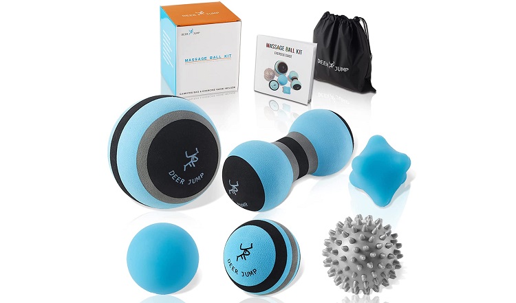Best Budget Massager: DEER JUMP Deep Tissue Massage Ball Kit
