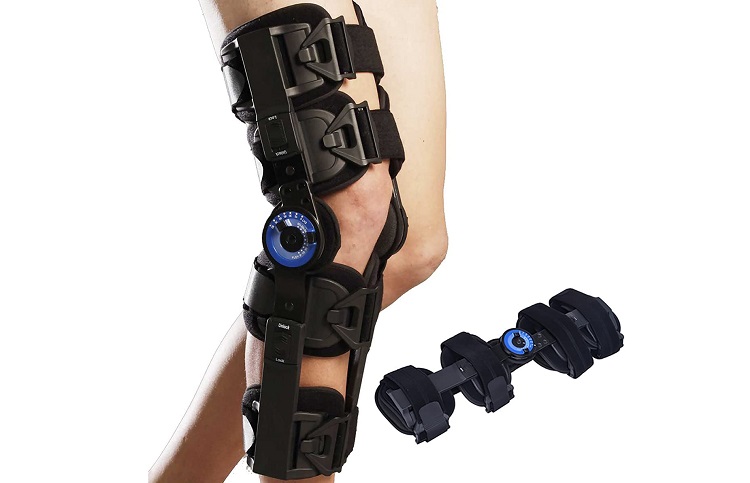 Best Post-Op Recovery Stabilization - Orthomen Hinged ROM Knee Brace