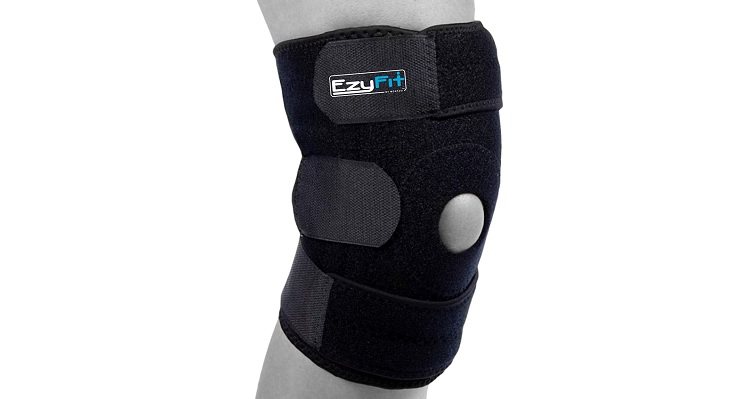 EzyFit Knee Brace, Dual Stabilizers, and Open Patella