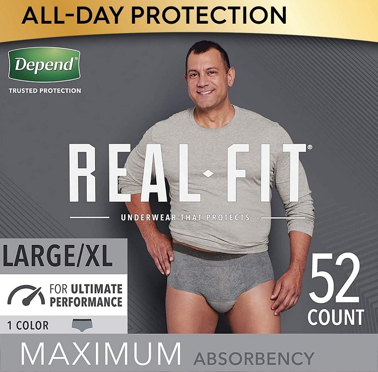 Depend Real Fit Incontinence Underwear 