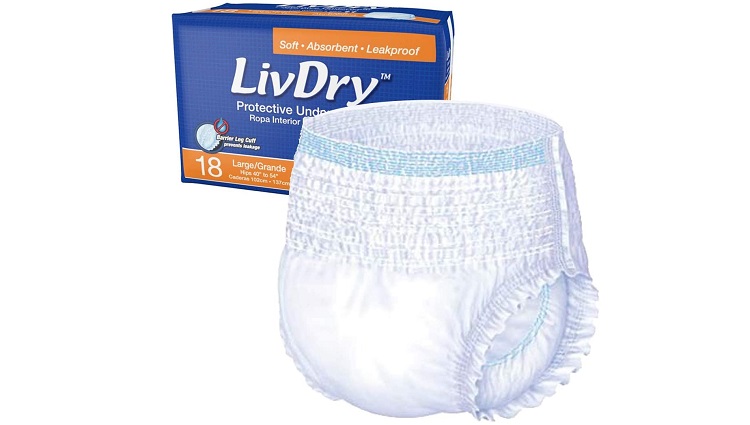 LivDry Super Absorbent Protective Underwear