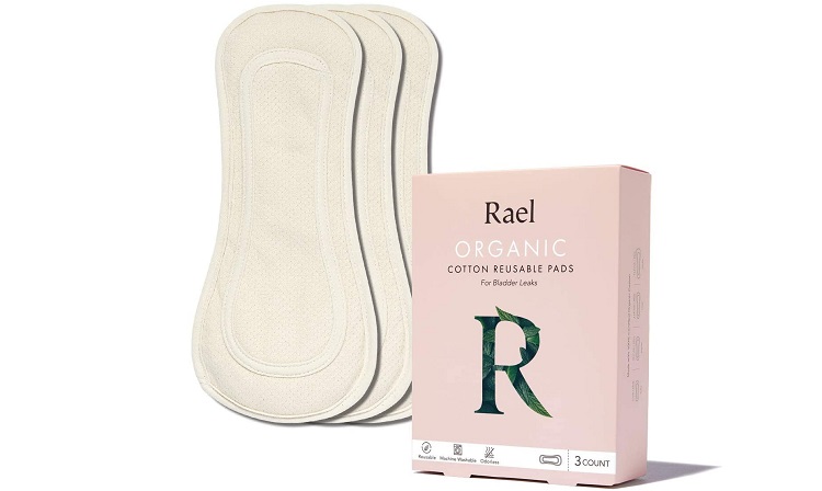 Rael Organic Reusable Bladder Pads